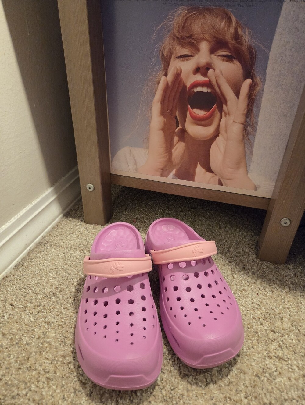Pink Joybees Girls Clogs/Crocs